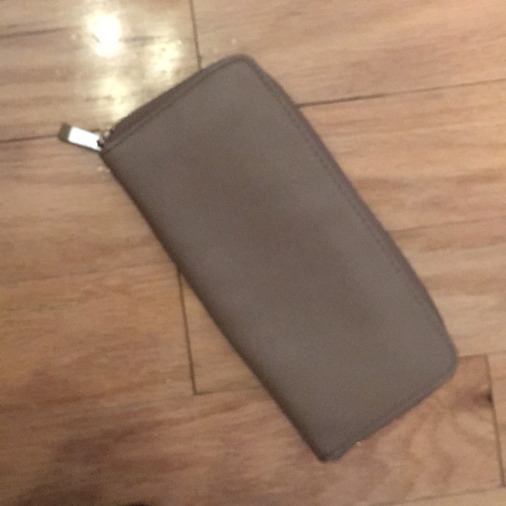 Beige wallet